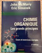 Livre de chimie organique John Mc Murry, Comme neuf