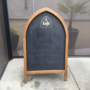 LEFFE stoepbord, Enlèvement, Utilisé, Panneau, Plaque ou Plaquette publicitaire, Leffe