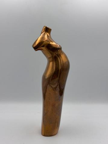 Magrit van nuffel bronzen beeld jaren 70, Antiek en Kunst, Ophalen, Brons