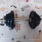 Halter gewichten in koffer  15 kilo, Sport en Fitness, Fitnessmaterialen, Ophalen of Verzenden, Gebruikt