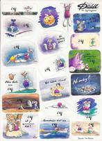 Diddl Duits stickervel Uif, Collections, Diddl, Enlèvement ou Envoi, Diddl, Comme neuf, Papier, Carte ou Papeterie