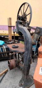 Lintzaag Debelder Bruxelles zaagmachine antiek 100 jaar oud, Ophalen of Verzenden, Gebruikt, Lintzaag