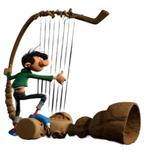 FARIBOLES FRANQUIN GASTON GAFFOPHONE, Verzamelen, Stripfiguren, Verzenden, Nieuw, Overige typen