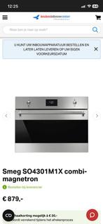 Smeg stoomoven, Elektronische apparatuur, Nieuw, Inbouw, 45 tot 60 cm, Ophalen