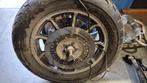 Voor en achterwiel Honda Goldwing GL1200 Aspencade 1984, Motoren, Ophalen, Gebruikt