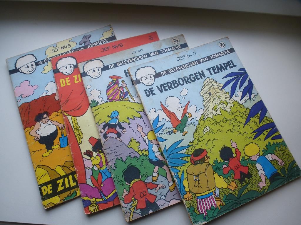 SOFTCOVER STRIPS   JOMMEKE, Livres, BD, Utilisé, Plusieurs BD, Enlèvement ou Envoi