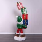 Elf with Stack of Gifts hoogte 178 cm, Diversen, Kerst, Ophalen, Nieuw