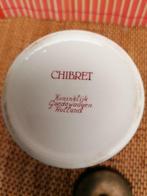 CHIBRET apotheek bokaal K. Goedewaagen porselein Topstaat, Antiek en Kunst, Curiosa en Brocante, Ophalen