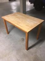Massief eiken tafeltje, Huis en Inrichting, Ophalen, Gebruikt