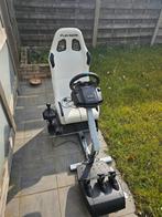Playseat met stuur, pedalen, en shifter., Ophalen