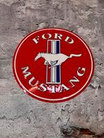 Metalen wandbord - Ford Mustang, Collections, Comme neuf, Enlèvement ou Envoi