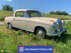 Mercedes-Benz 220 SE Coupe | 1960 | Route 66 Auctions, Auto's, Zwart, Mercedes-Benz, Bedrijf, Handgeschakeld