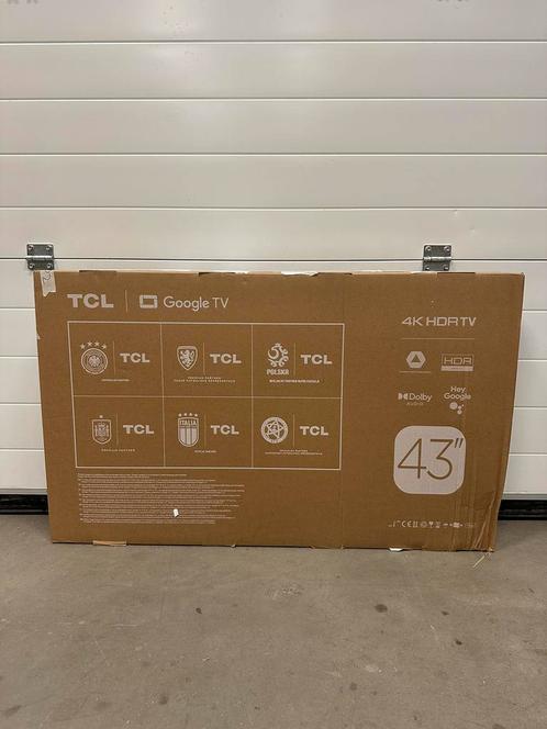 TCL 43" 4K Smart TV 43P61B (2024), Audio, Tv en Foto, Televisies, Nieuw, LED, 100 cm of meer, 4k (UHD), Overige merken, 50 Hz