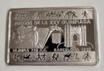 Olympische Spelen Barcelona 1992: Zilveren herinneringsplaat, Verzamelen, Ophalen, Nieuw, Sport