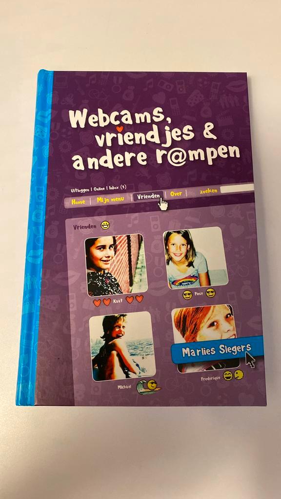 Marlies Slegers - Webcams, vriendjes en andere rampen, Boeken, Kinderboeken | Jeugd | 10 tot 12 jaar, Nieuw, Fictie, Ophalen of Verzenden