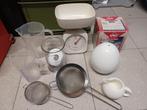 Eierkoker, weegschaal, maatbekers, zeven, melkkannetje, Huis en Inrichting, Ophalen, Zo goed als nieuw