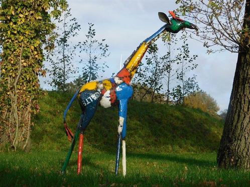 giraffe ,tuinbeeld, Antiek en Kunst, Curiosa en Brocante, Ophalen of Verzenden