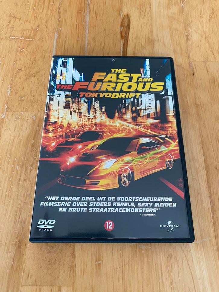 Dvd  :  The Fast And The Furious  - Tokyo Drift, Cd's en Dvd's, Dvd's | Actie, Zo goed als nieuw, Actie, Vanaf 12 jaar, Ophalen of Verzenden