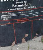 Panneau d'information allemand NSDAP en émail sur la Seconde, Enlèvement ou Envoi, Armée de terre, Autres types