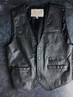 Lederen Gilet maat Medium, Ophalen of Verzenden, Jas | leer