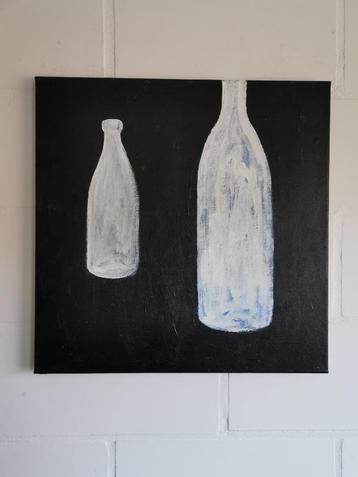 Fragiele compositie - acryl op doek beschikbaar voor biedingen