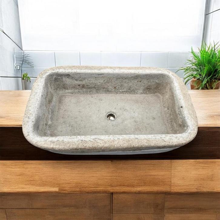 diverse beton wasbakken gootsteenbakken, Tuin en Terras, Bloembakken en Plantenbakken, Beton, Binnen, Ophalen