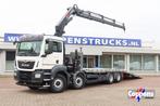 MAN TGS 35.360 Oprijwagen + HIAB 228 E3 Kraan 8x2, Automaat, Cruise Control, MAN, Wit