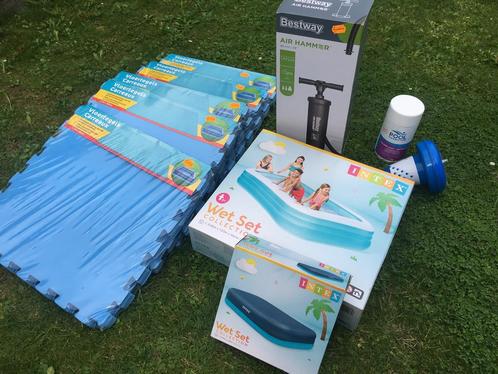 Super compleet zwembadpakket - NIEUW, nooit gebruikt, Tuin en Terras, Zwembaden, Nieuw, Opblaaszwembad, Minder dan 80 cm, 200 tot 400 cm