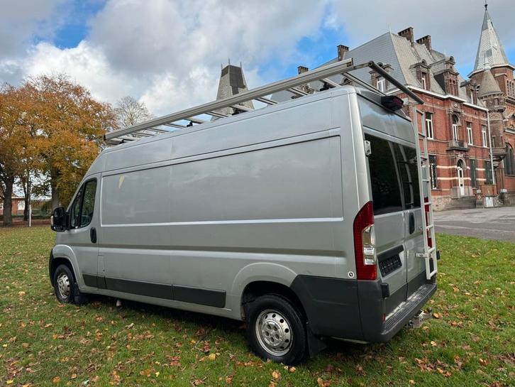 Peugeot Boxer 3.0L Maxi L3 H2 * 150000 Km Carpass OK* Airco, Auto's, Bestelwagens en Lichte vracht, Bedrijf, Te koop, ABS, Airbags