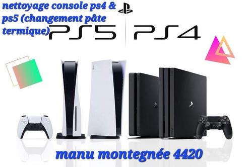 nettoyage & reparation console ps4 & ps5 /service rapide 24h, Consoles de jeu & Jeux vidéo, Consoles de jeu | Sony PlayStation 5