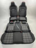 Interieur VW Golf 8 GTI Alcantara/Stof Grijs/Geruit Rood/Wit, Ophalen of Verzenden, Gebruikt
