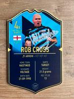 Zeldzaam: Gesigneerde kaart Rob Cross 72/150, Sport en Fitness, Nieuw, Verzenden