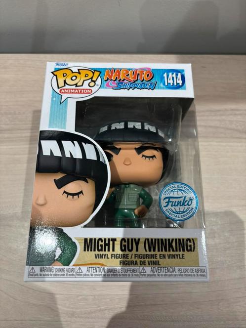 Might Guy (Winking) #1414 - Funko Pop Naruto Shippuden, Verzamelen, Poppetjes en Figuurtjes, Ophalen of Verzenden
