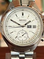 Seiko CASQUE Chronographe 6139-7100, Utilisé, Enlèvement ou Envoi, Blanc, Étanche