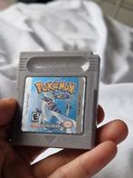 Pokemon blue / silver , voor gameboy color , origineel, Games en Spelcomputers, Games | Nintendo Game Boy, Ophalen, Zo goed als nieuw