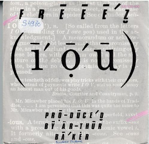 Vinyl, 7"   /    Freeez – I.O.U., CD & DVD, Vinyles | Autres Vinyles, Autres formats, Enlèvement ou Envoi