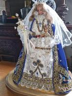 zeer mooi lieve vrouwbeeld in was met veel Goud draad, Antiek en Kunst, Antiek | Religieuze voorwerpen, Ophalen of Verzenden