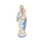 Statuette en biscuit de couleur Saint Joseph, Enlèvement ou Envoi