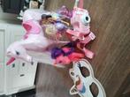 Eenhoorn figuren, fototoestel en masker., Kinderen en Baby's, Ophalen, Gebruikt
