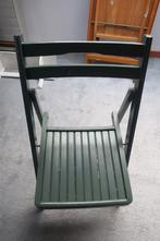 1 chaise pliante en bois, Ophalen, Gebruikt, Overige kleuren, Eén