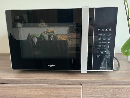 Microgolfoven Whirlpool, Elektronische apparatuur, Microgolfovens, Gebruikt, Vrijstaand, Combi-microgolfoven, 45 tot 60 cm, Grill