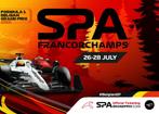 2 Tickets / Pass (3 JOURS) - Spa Francorchamps F1 => Bronze, Tickets en Kaartjes, Evenementen en Festivals, Twee personen, Meerdaags