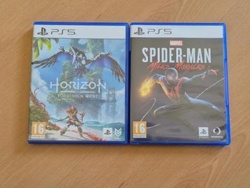 Jeux PS5 PlayStation 5 en très bon état : vente à la pièce beschikbaar voor biedingen