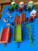 tuinbouwvoertuigen op schaal in ijzer tractors , karren enz., Ophalen of Verzenden, Zo goed als nieuw