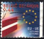 Belgie 2004 - Yvert 3283 /OBP 3296 - Europa - Letland (ST), Postzegels en Munten, Verzenden, Gestempeld, Europa