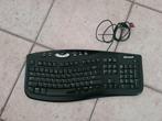 Clavier Microsoft Comfort Curve 2000, Ergonomique, Enlèvement ou Envoi, Utilisé, Qwerty