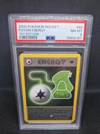 Potion Energy 1st Edition Rocket PSA 8, Hobby en Vrije tijd, Verzamelkaartspellen | Pokémon, Ophalen of Verzenden, Zo goed als nieuw
