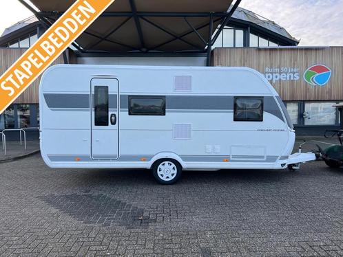 Hobby Excellent Edition 490 KMF 2024 Mover,3M tent!, Caravans en Kamperen, Caravans, tot en met 6, 1250 - 1500 kg, Treinzit, Hobby