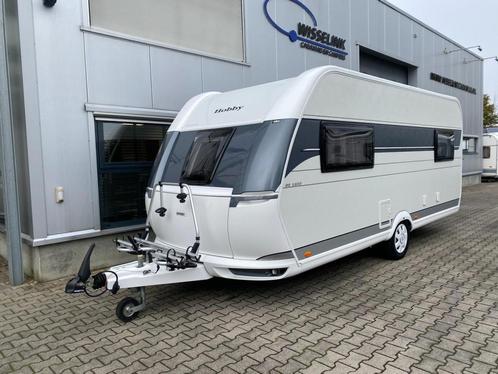 Hobby De Luxe 495 UL Mover VOORTENT INCLUSIEF STALLING, Caravans en Kamperen, Caravans, Particulier, tot en met 4, Rondzit, Hobby