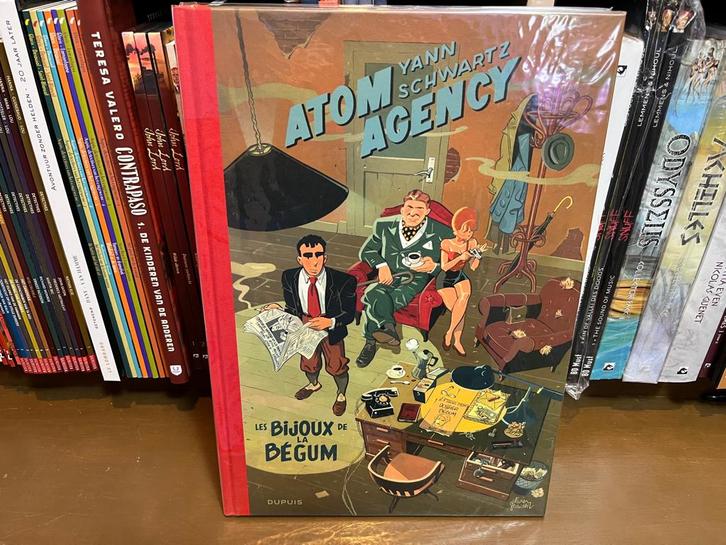 Atom Agency 1+2 grand format, Livres, BD, Comme neuf, Série complète ou Série, Envoi